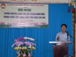 ng Lê Văn Thu UVTT Trưởng ban Tuyên giáo Đối ngoại Ủy ban MTTQ Việt Nam Thành phố trao đổi cùng Hội nghị